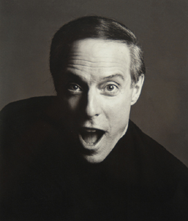 Jerry Blavit. radio personality in a fun photographic portrait