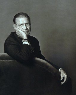 Robert S McNamara, former Secretary of State photographed by Michael Ahearn